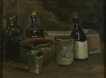 Gogh, Vincent, van - Stillleben mit Flaschen und Keramik