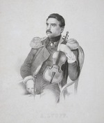 Unbekannter Künstler - Porträt von Komponist Alexei Fjodorowitsch Lwow (1798-1870)