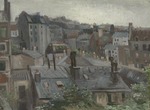 Gogh, Vincent, van - Blick aus dem Atelier des Künstlers