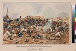 Sattler, Hermann - Die Erstürmung einer Redoute durch die württembergische Infanterie. Borodino 1812