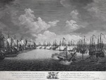Mason, James - Russische und türkische Flotte vor der Seeschlacht von Cesme am 5. Juli 1770