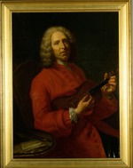 Unbekannter Künstler - Porträt von Komponist Jean-Philippe Rameau (1683-1764)