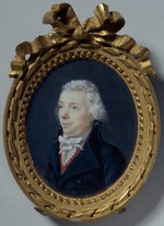 Unbekannter Künstler - Porträt von Jacques Lafleur (1757-1832), Geigenbauer und Bogenmacher