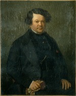 Unbekannter Künstler - Porträt von Komponist Auguste-Mathieu Panseron (1796-1859)