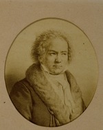 Unbekannter Künstler - Porträt von Ludwig van Beethoven (1770-1827)