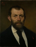 Glaize, Auguste Barthélémy - Porträt von Komponist Jean-Baptiste Weckerlin (1821-1910)