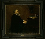 Bompard, Maurice - Porträt von Komponist Raoul Pugno (1852-1914)