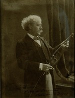 Unbekannter Fotograf - Porträt von Geiger und Komponist Pablo de Sarasate (1844-1908)