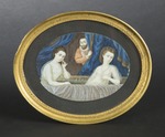Unbekannter Künstler - Heinrich IV. beobachtet badende Gabrielle d'Estrées und ihre Schwester