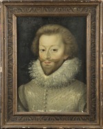 Unbekannter Künstler - Porträt von Henri I. de Lorraine, duc de Guise (1550-1588) 