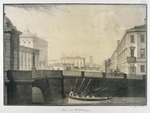 Thon, Alexander Andrejewitsch - Die Fontanka bei der Anitschkow-Brücke
