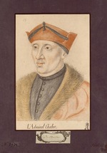 Unbekannter Künstler - Porträt von Philippe de Chabot (1492-1543), Admiral von Frankreich