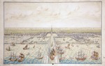 Braunstein, Johann Friedrich - Hafen in Kronstadt. Entwurf