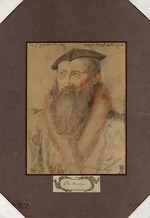 Unbekannter Künstler - Porträt von Dichter Clément Marot (1496-1544)