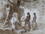 Schewtschenko, Taras Grigorjewitsch - Illustration zum Roman Taras Bulba von N. Gogol
