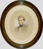Hoch, Johann - Porträt von Architekt Andrei Iwanowitsch Stackenschneider (1802-1865)