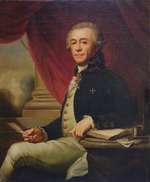 Lampi, Johann-Baptist von, der Ältere - Porträt von Iwan Lasarewitsch Lasarew (1735-1801)