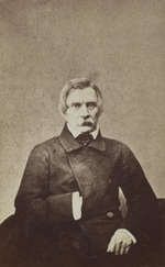 Unbekannter Fotograf - Porträt von Dekabrist Iwan Puschtschin (1798-1859)