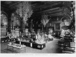 Fischer, Karl August - Der Feinkostladen Jelissejew in Moskau. Interieur der Kolonialwaren-Abteilung