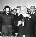 Unbekannter Fotograf - Ernesto Che Guevara und Nikita Chruschtschow in Moskau