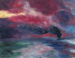 Nolde, Emil - Abendliches Herbstmeer