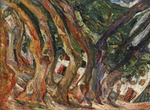 Soutine, Chaim - Les platanes à Céret