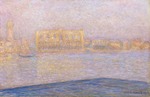 Monet, Claude - Der Palazzo Ducale, von San Giorgio Maggiore aus gesehen (Le Palais Ducal vu de Saint-Georges Majeur)