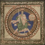 Lambert de Saint-Omer - Miniatur aus dem Manuskript Liber Floridus