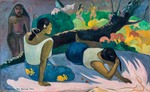 Gauguin, Paul Eugéne Henri - Arearea no Varua ino (Teuflische Spielereien oder Ruhenden Tahitianerinnen)