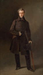 Ladurner, Adolphe - Porträt von Graf Alexander Nikolajewitsch Tolstoi (1793-1866)