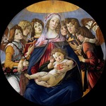 Botticelli, Sandro - Madonna mit dem Granatapfel (Madonna della Melagrana)