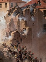 Suchodolski, January - Die Belagerung von Saragossa (Detail)