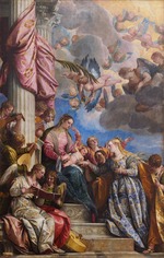 Veronese, Paolo - Die mystische Hochzeit der heiligen Katharina