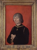 Meister der Fürstenbildnisse - Porträt von Ludwig von Brügge (1422-1492)