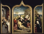 Bellegambe, Jean - Die Beweinung Christi. Triptychon