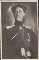 Unbekannter Fotograf - Generalleutnant der Freiwilligenarmee Baron Pjotr Nikolajewitsch Wrangel (1878-1928)