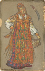 Roerich, Nicholas - Kostümentwurf zum Theaterstück Peer Gynt von H. Ibsen