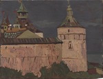 Roerich, Nicholas - Rostow Weliki. Türme des Fürstenpalastes