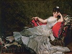 Carolus-Duran, Charles Émile Auguste - Porträt von Julia Tahl, bekannt als Mademoiselle Alice de Lancey