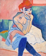 Derain, Andrè - Frau im Unterkleid (Tänzerin) 	