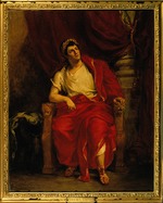 Delacroix, Eugène - Der Schauspieler Talma als Nero in Britannicus