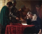 Severn, Joseph - Die Abdankung der Maria Stuart, Königin von Schottland