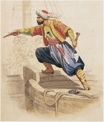 Unbekannter Künstler - Korsar Turgut Reis