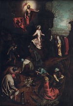 Bruegel (Brueghel), Pieter, der Ältere - Die Himmelfahrt Christi