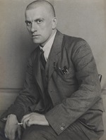 Rodtschenko, Alexander Michailowitsch - Porträt von Dichter Wladimir Majakowski (1893-1930)
