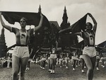 Rodtschenko, Alexander Michailowitsch - Die Mädchen mit Schleiern