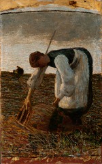 Segantini, Giovanni - Die Heuernte