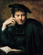 Parmigianino - Bildnis eines Mannes mit Buch