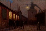 Nomellini, Plinio - Morgen in einer Werkstatt