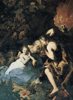 Guidobono, Bartolomeo - Lot mit seinen beiden Töchtern
